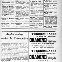 1666 - Page VII-1659 - Abonnés du « Concours » exerçant dans les stations thermales