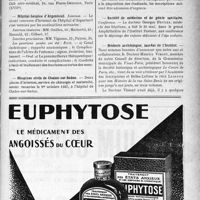 1670 - Page XI-1663 - Dernières nouvelles. Club aéro-médical de France / Hôpital-hospice d’Argenteuil / Hospices civils de Chalon-sur-Saône / Commission d'échange universitaire France-Allemagne / Société de médecine et de génie sanitaire / Médecin archéologue, lauréat de l’Institut
