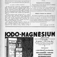 1673 - Page 1666-XIV - A travers l’officiel. Lutte antivénérienne / Service de santé militaire / Enseignement de la médecine / Médaille d’honneur des épidémies