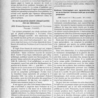 1691 - Page 1684 - Partie scientifique. L’actualité scientifique. Les sociétés savantes. Paris. Société médicale des hôpitaux de Paris. Deux cas de phlébite amibienne, 12-2-1937 / Un cas de glomérulonéphrite subaiguë mortelle chez une tuberculeuse, 5-2-1937 / Syndrome hémorragipare avec agranulocytose dans un cas de diarrhée chronique traité par un arsenical pentavalent, 29--1-1937