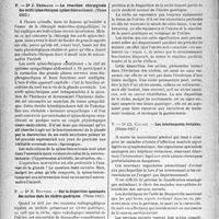 1695 - Page 1688 - Partie scientifique. L’actualité scientifique. Les thèses. La résection chirurgicale des nerfs splanchniques (splanchnicectomie), par Dr J. Bréhant (Thèse 1937) / Sur la disparition spontanée des niches dans les ulcères gastriques, par Dr H. Bouvier (Thèse 1937) / Les internements évitables, par Dr Ch. Caussé (Thèse 1937)