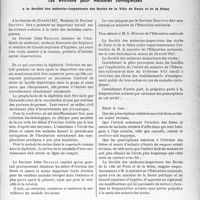 1700 - Page 1693 - Partie professionnelle, Hygiène, assistance, mutualité, intérêts corporatifs, variétés. Bulletin de l’Actualité. Hygiène et prophylaxie. Les évictions pour maladies contagieuses