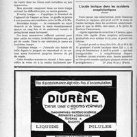 1711 - Page 1704-XLVIII - A travers l’officiel. Suggestions pour faciliter la ponction veineuse / L’acide lactique dans les accidents anaphylactiques