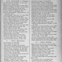 1736 - Page 1729 - Stations hydrominérales et climatiques. Liste des stations hydrominérales, climatiques et uvales établie à la date du 1erjanvier 1937