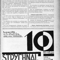1744 - Page IX-1737 - Dernières nouvelles. Premier congrès international de médecine néo hippocratique / Congrès international du tourisme, du thermalisme et du climatisme / Dispensaires antituberculeux des Landes / Hospices civils de Brest / Hospice départemental Paul-Brousse