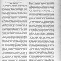 1786 - Page 1779 - Partie professionnelle, Hygiène, assistance, mutualité, intérêts corporatifs, variétés. Bulletin de l’actualité. Documents officiels : hygiène départementale. Circulaire du 26 avril 1937 relative au règlement sanitaire départemental-type