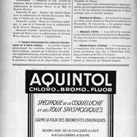 1811 - Page 1804-VIII - Dernières nouvelles. Faculté de médecine de Paris / 1er Congrés international des médecins fonctionnaires de la Santé publique / Hôpitaux de Béziers / Hôpitaux d’Arles / Hôpital-hospice d’Orléans