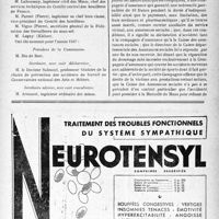1814 - Page XI-1807 - A travers l’officiel. Hygiène / Réponse d’un ministre à la question d'un parlementaire. Cumul des prestations des assurances sociales et des assurances individuelles