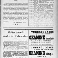 1816 - Page XIII-1809 - A travers l’officiel. Association corporative des étudiants en médecine de Paris / Congrès de médecins conseils / Ligue médicale de défense professionnelle, « Le Sou Médical »