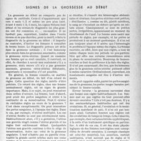 1820 - Page 1813 - Partie scientifique. Travaux originaux. Signes de la grossesse au début