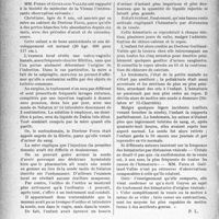 1831 - Page 1824 - Partie scientifique. Travaux originaux. Hématuries après fausse route pour injection vaginale chez une fillette