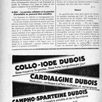 1865 - Page 1858-LVIII - Correspondance. Assurances sociales. Le plafond journalier des prestations n’est applicable que dans l’agriculture / La pension militaire et la pension d’invalidité ne peuvent être cumulées