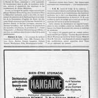 1880 - Page IX-1873 - Dernières nouvelles. « L’Union temporaire contre la prostitution réglementée et la traite des femmes » / Hôpitaux de Lyon / Hôpitaux de Bordeaux / F. E. M. Soirée de bridge de la médecine