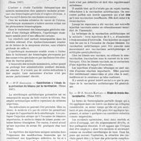 1904 - Page 1897 - Partie scientifique. L'actualité scientifique. Les thèses. Étude clinique de l’opothérapie mammaire dans les hémorragies génitales, par Dr M. Ras (Thèse 1937) / Contribution à l’étude de la prévention du tétanos par la vaccination, par Dr P. Groulier (Thèse 1937) / Étude de trente thoracoplasties, par Dr S. Selich-Kaplan (Thèse 1937)