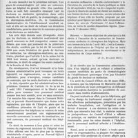 1910 - Page 1903 - Partie professionnelle, Hygiène, assistance, mutualité, intérêts corporatifs, variétés. Bulletin de l’Actualité. Chirurgiens-dentistes et concours hospitaliers