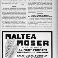 1930 - Page LV-1923 - Correspondance. Accidents et maladies professionnelles. Maladie contractée au contact d'un animal / Pension de la veuve d’un accidenté du travail. Minimum légal