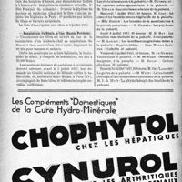1941 - Page 1934-X - Dernières nouvelles. Hospices d’Autun / Sanatorium du Bearn, à Gan (Basses-Pyrénées) / Hôpital Tenon
