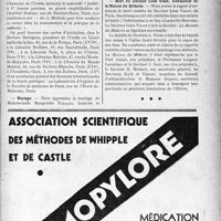 1942 - Page XI-1935 - Dernières nouvelles. Hôpital Tenon / Umfia on Union médicale latine / Mariage / Mort du Docteur Léon Vrain, bienfaiteur de la Maison du Médecin
