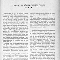 1944 - Page 1939 - Propos du jour. Le budget du médecin praticien Français [J. Noir]