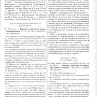 1964 - Page 1959 - Partie scientifique. L’actualité scientifique. Les livres. Feuillets médicaux. Encyclopédie permanente médico-chirurgicale, Librairie Maloine / Maladies du sang et des organes hématopoïétiques, par Ch. Aubertin, Encyclopédie médico-chirurgicale / Conduite à tenir dans la colibacillose urinaire chronique, par Dr Paul Baron. S. E. P. Paris