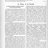 1971 - Page 1966 - Partie professionnelle, Hygiène, assistance, mutualité, intérêts corporatifs, variétés. L’actualité professionnelle. Informations judiciaires. Trois décisions relatives aux honoraires médicaux / La presse et les sociétés. Les règles concernant les cessions de clientèle dans les divers pays d’Europe