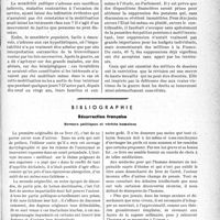 1978 - Page 1973 - Partie professionnelle, Hygiène, assistance, mutualité, intérêts corporatifs, variétés. L’actualité professionnelle. Réflexions d’un médecin praticien a propos des pensions abusives / Bibliographie. Résurrection Française. Erreurs politiques et vérités humaines