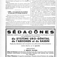 1993 - Page 1988-LX - Correspondance. Accidents et maladies professionnelles. Accident survenu à un ouvrier qui se rendait à son travail / Les appareils de prothèse ne sont pas à la charge du patron