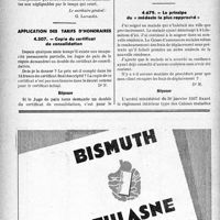 2065 - Page 2068-L - Correspondance. Mutualité familiale. La leçon d'une maladie / Application des tarifs d’honoraires. Copie du certificat de consolidation / Le principe du « Médecin le plus rapproché »