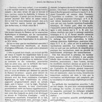 2094 - Page 2087 - Partie Scientifique. Travaux originaux. Les vaccinations associées contre diphtérie, tétanos et fièvres typhoïdes, par R. Fasquelle Saint-Yves Ménard