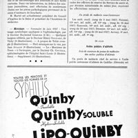 2140 - Page IX-2133 - Dernières nouvelles. Hommage à M. H. Martel / Aesculape / A travers l’officiel. Service de Santé militaire / Asiles publics d’aliénés