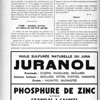 2189 - Page 2182-LIV - Correspondance. Accidents du travail. Accident ou maladie professionnelle. Liaison entre les accidents du travail et les Assurances sociales / Accident survenu au veilleur de nuit d’un garage