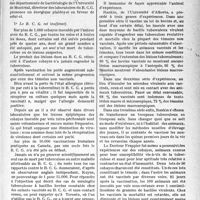 2216 - Page 2209 - Partie Scientifique. Travaux originaux. La prémunition contre la tuberculose par le B. C. G