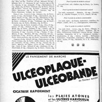 2247 - Page 2240-LII - A travers l’officiel. Tableau d'avancement pour 1937. Réserves. Service de Santé. Armée métropolitaine / Armée coloniale