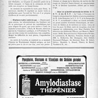 2259 - Page 2252-VIII - Dernières nouvelles. Le Sultan du Maroc à Vals-les-Bains / Hôpitaux et abris contre les gaz / Hôpitaux de Paris / Hôpitaux de Bordeaux / Dîner de la Société universelle du théâtre (S. U. D. T) et des H. B. V