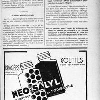 2262 - Page XI-2255 - A travers l’officiel. Promotions et nominations dans la Légion d’honneur au titre du ministère de la Santé publique / Loi portant amnistie (extraits) / Avis de concours pour l’emploi de Professeur suppléant de chaires de clinique chirurgicale et de clinique obstétricale à l’école préparatoire de médecine et de pharmacie d’Angers / Avis de concours pour l’emploi de Professeur suppléant des chaires de pathologie et de Clinique chirurgicale et clinique obstétricale à l’Ecole préparatoire de médecine et de pharmacie de Besançon