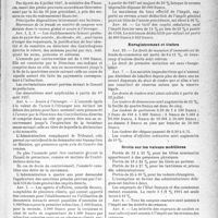 2290 - Page 2283 - Partie Professionnelle, Hygiène, Assistance, Mutualité, Intérêts corporatifs, Variétés. Travaux originaux. Chronique fiscale. Redressement financier. Enregistrement et timbre / Droits sur les valeurs mobilières / Tarifs posteaux et téléphoniques