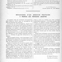 2291 - Page 2284 - Partie Professionnelle, Hygiène, Assistance, Mutualité, Intérêts corporatifs, Variétés. Travaux originaux. Chronique fiscale. Redressement financier. Tarifs posteaux et téléphoniques / Taxe à la production / Réflexions d’un médecin praticien à propos des pensions abusives