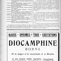2301 - Page 2294-XLII - A travers l’officiel. Ligue médicale de défense professionnelle. "Le Sou Médical" / Correspondance. Mutualité familiale. Tardive prévoyance