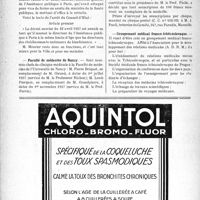 2311 - Page 2304-VIII - Dernières nouvelles. Hôpitaux de Paris / Faculté de médecine de Nancy / Faculté de médecine de Marseille / Groupement médical franco-tchécoslovaque