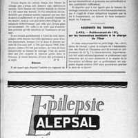 2358 - Page LI-2351 - Correspondance. Assurances sociales. Situation des assurés sociaux qui ont dépassé 60 ans / Immatriculation des femmes de ménage / Accidents du travail. Prélèvement de 10% sur les honoraires accidents à la charge de l’État