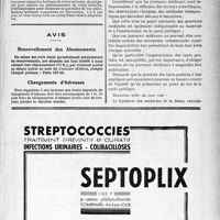 2370 - Page VII-2363 - Renseignements / Dernières nouvelles. Syndicat des médecins de la Seine et des communes limitrophes