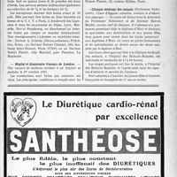2372 - Page IX-2365 - Dernières nouvelles. IVe Congrès international de pédiatrie / Hôpital et dispensaire Français de Londres / Clinique médicale des enfants