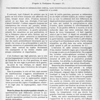 2386 - Page 2379 - Partie Scientifique. Travaux originaux. La clinique au goût du jour. Dans la goutte, c’est l’état du rein, qui règle le pronostic, d’après le Professeur Rathery. Une première phase de néphropathie simple, sans insuffisance des fonctions rénales : sonnette d’alarme