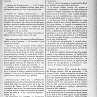 2402 - Page 2395 - Partie Professionnelle, Hygiène, Assistance, Mutualité, Intérêts corporatifs, Variétés. Travaux originaux. Déontologie. L'assemblée générale du syndicat des médecins de l’Indre