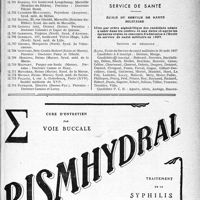 2408 - Page XXXVII-2401 - A travers l’officiel. Ligue médicale de défense professionnelle. "Le Sou Médical" / Service de santé. École du service de santé militaire