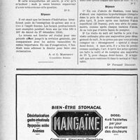 2413 - Page 2406-XLII - Correspondance. Fiscalité. Exemption d’impôt foncier pour les constructions neuves / Application des tarifs d'honoraires. 1° Abcès de fixation 2° Surveillance de nuit