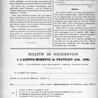 2417 - Page 2410-XLVI - Correspondance. Divers. Hernie accident du travail / Prolongation, jusqu'au 1er janvier 1938, de la prorogation venant à échéance le 1er juillet 1937