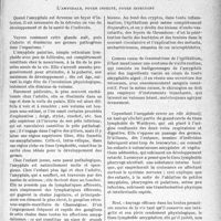 2436 - Page 2429 - Partie Scientifique. Travaux originaux. Ce que pratiquement le médecin doit savoir de…. l’infection amygdalienne, de ses répercussions, de son traitement, d’après le Professeur Terracol et le Docteur R. Azémar. L’amygdale, foyer infecté, foyer infectant