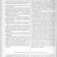 2437 - Page 2430 - Partie Scientifique. Travaux originaux. Ce que pratiquement le médecin doit savoir de…. l’infection amygdalienne, de ses répercussions, de son traitement, d’après le Professeur Terracol et le Docteur R. Azémar. L’amygdale, foyer infecté, foyer infectant / L’infection amygdalienne et ses indications opératoires