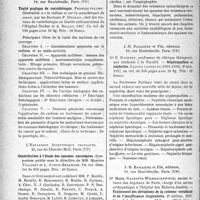 2445 - Page 2438 - Partie Scientifique. L'actualité scientifique. Les Livres. Traité pratique de curiethérapie, par les Docteurs P. Degrais, J. -B. Baillière et Fils, éditeurs, Paris (VIe) / Contribution à l’étude des spasmes vasculaires, L’Expansion Scientifique Française, Paris (VIe) / Néphropathies et néphrites, par Dr F. Rathery, J. -B. Baillière et Fils, éditeurs, Paris (VIe) / Traitement des déviations de la colonne vertébrale et de l’insuffisance respiratoire, par Dr Marie Negeotte-Wilbouchewitch, J. -B. Baillière et Fils, éditeurs, Paris (VIe)